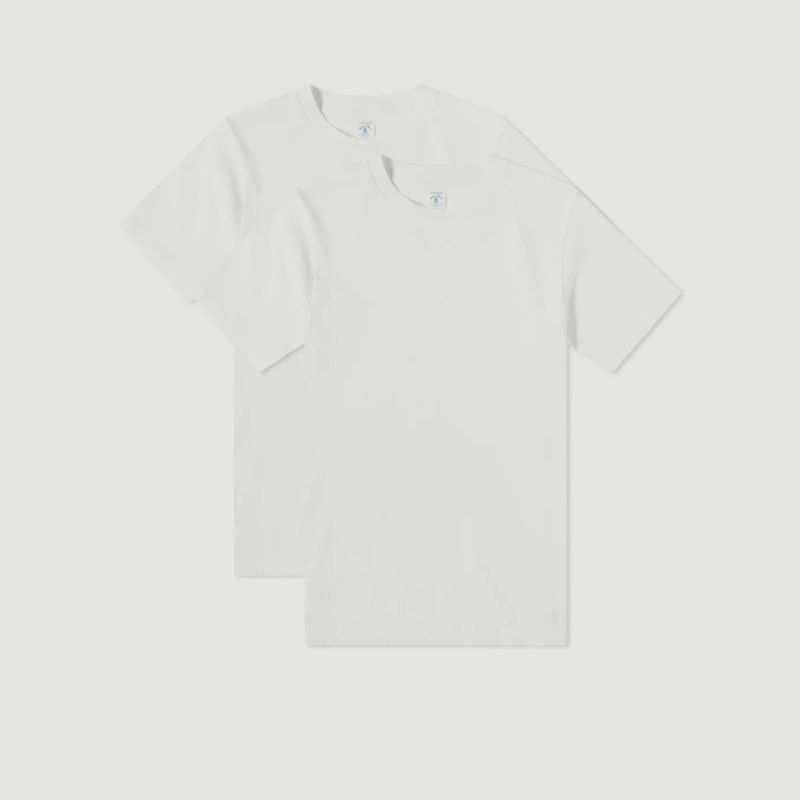 Pack de 2 t-shirts en coton  - Velva Sheen